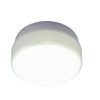 ASD AC/WL100 Circular External Bulkhead Light Fitting - White Base