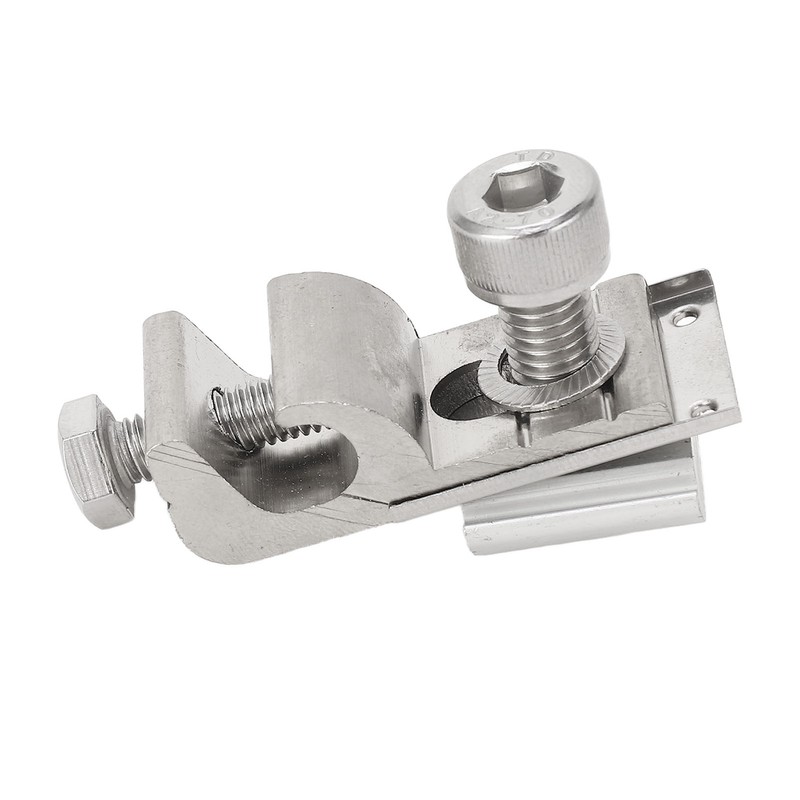 5Pcs Solar Panel Grounding Lugs PV Mounting System Metal Clips