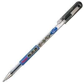 ぺんてる 布書きボールペン 1.0mm 黒インキ XBN15-A