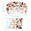 VOCOSTE Hair Comb Wide Teeth Anti-Static Pocket Comb for Thick