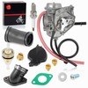 MOTO1988 Carburetor Carb & Intake Manifold For Arctic Cat 250