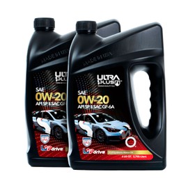 ULTRA 1PLUS SAE 0W-20 Full Synthetic Oil API SP ILSAC GF-6A - 0W20 Motor Oil, 2 Gallon
