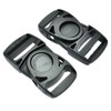 sacoora 10pcs Plastic Side Release Center Buckles Swing Head Swivel