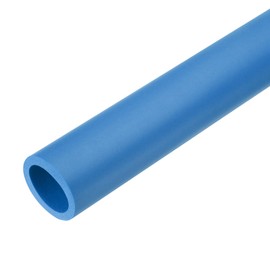 sourcing map Pipe Insulation Foam Tube 28mm ID x 38mm OD 0.95m Foam Tubing Heat Insulated Pipe for AC Unit Handle Grip Water Pipe Freeze Protection - 1-1/2" x 1-1/8"/Blue
