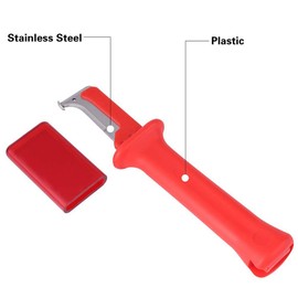 Traderplus Electrical Insulation Cable Stripping Knife Hook Fixed Blade Wire Stripper