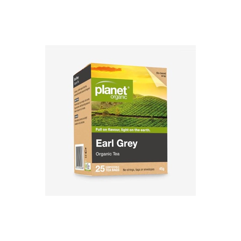 Planet Organic Earl Grey 25 Tea Bags