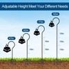 ReTang 62" Adjustable Shepherds Hook for Bird Feeders - 7-Prong