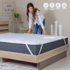 sei Design Waterproof Molleton Mattress Protector 90 x 200 cm