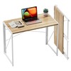 Coavas Folding Desk 31.5 inch Foldable Small Portable Computer Desks,