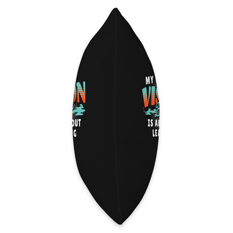 My Vision Board Is All About Learning Throw Pillow