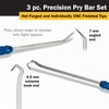 Titan 85504 3-Piece Precision Pry Bar Tool Set