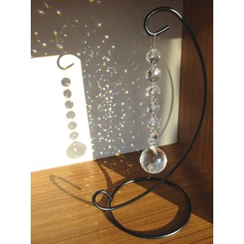 Tabletop Suncatcher, 6 Octagonal Standing, Crystal Interior (Clear)