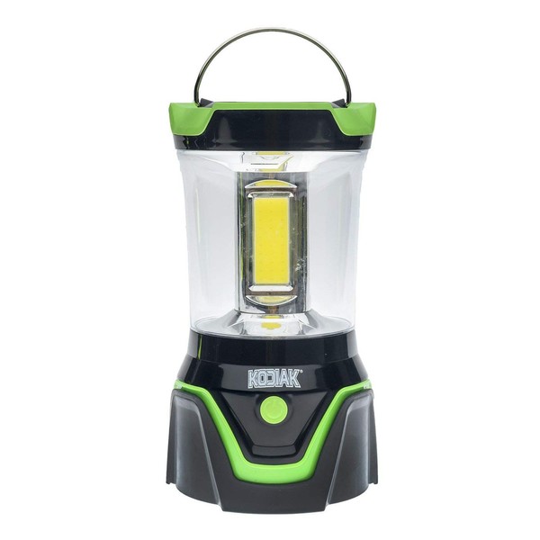 KODIAK Kamper Camping Lantern - Super Bright 1500 Lumens - Integrated Carry and Hanging Handle - Made of Tough ABS with Rubber Coating Designed to be Weather Resistant - for Camping Outdoors