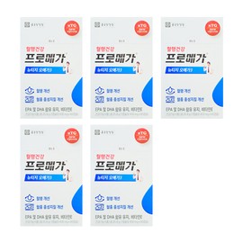 Chong Kun Dang Health Promega Newtage Omega 3 430mg x 60 capsules (5) - BNS / 종근당건강 프로메가 뉴티지 오메가3 430mg x 60캡슐 5개 - BNS