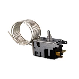 DL-pro Universal Thermostat for Danfoss NR3 077B7003 4 x 6.3 mm AMP Cooling Thermostat Service Thermostat Fridge Thermostat Temperature Controller 3 Stars for Fridge with Automatic Defrosting