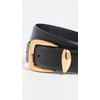 Madewell Women's Chunky Waist Belt, True Black, M