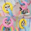 Momonga Toy Owl Monga Toy Training Rope Small Animal Swing
