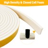 Weather Stripping Foam Tape, 17 Ft Door Seal Strip, EVA