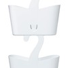 TATAY Polypropylene shower basket with hooks, multifunctional basket, allows you