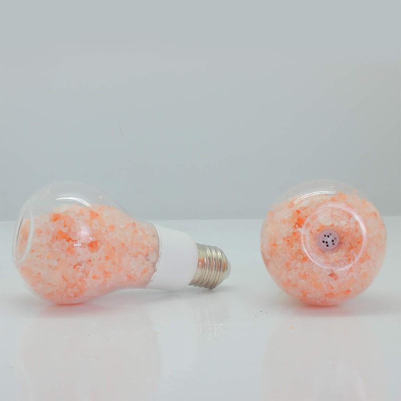 Himalayan Glow Himalayan Salt Light Bulb, Warm Amber Glow, Dimmable