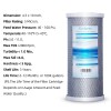 Geekpure Whole House Carbon Block Replacement Water Filters 5 Mic