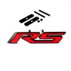Yoaoo 1x OEM Black Grille RS Emblem Badge 3d Allloy
