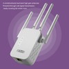 WiFi Extender 300Mbps 4 Antenna Strong Signal Transmission Efficient Heat