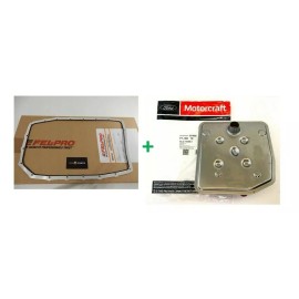 Fel-Pro KIT MOTORCRAFT FILTER FT-188 & FELPRO OIL PAN GASKET FOR 6R80 TRANSMISSION FORD