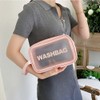 5PCS Clear Toiletry Bag, Wash Bag, Clear PU Makeup Bag,