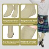 EZE Kilt Hose for men, Traditional Scottish Socks for Kilts,