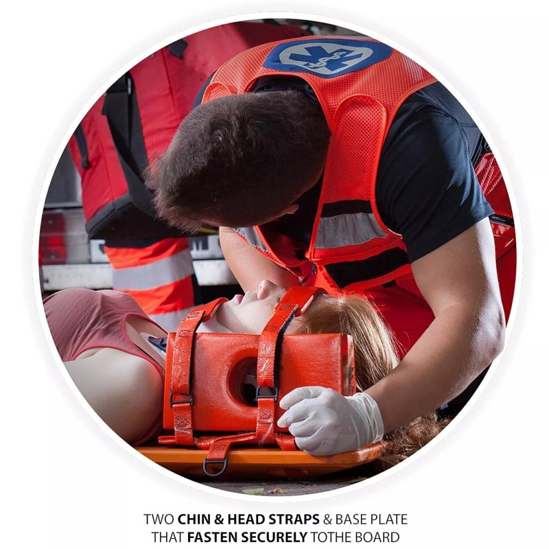 dixie ems Ever Ready First AID Spine Board Head Immobilizer