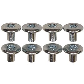 JQuad 5/16" Torx Barrel - Trailer Hardware Nuts (8 Pack)