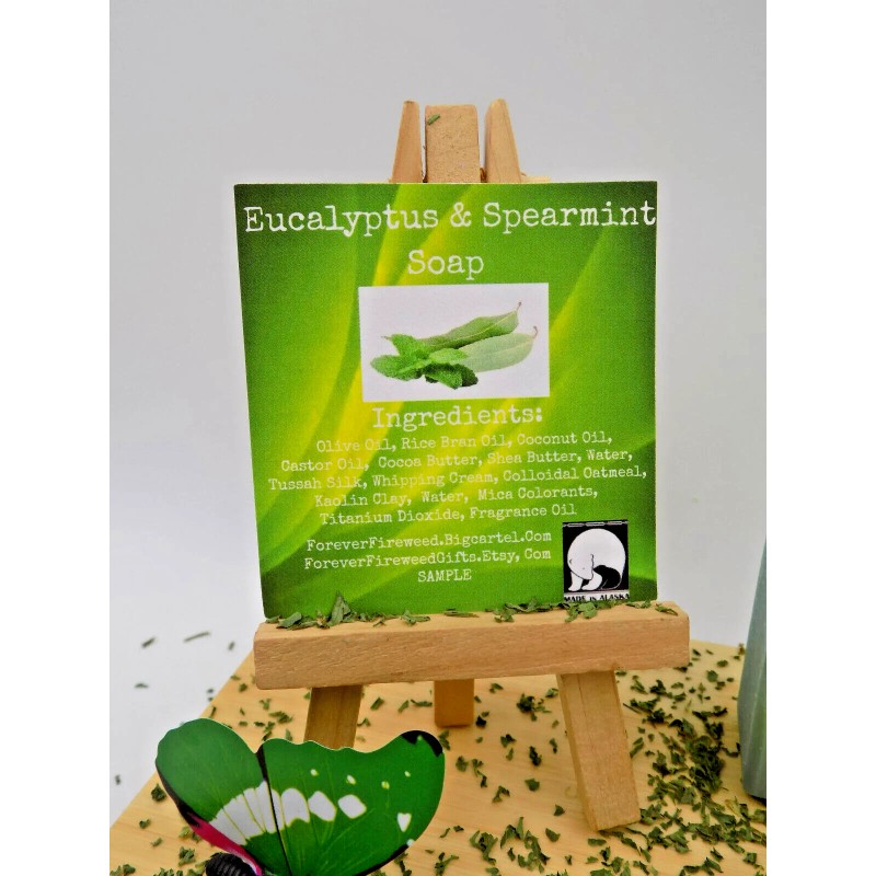 Handmade Eucalyptus & Spearmint Handmade Hand Soap
