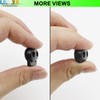 LRMYS Dual-Holes Spring Cord Locks Set, Double 5mm Holes Loaded