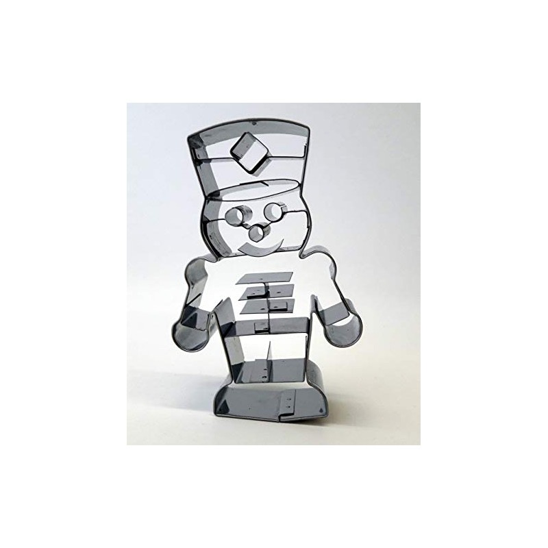 Birkmann 1010718410 Nutcracker Cookie Cutter, 4-Inch, Grey Plastic, 5 x