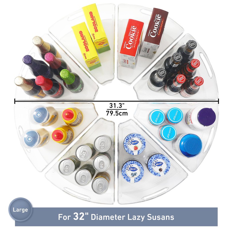 Leeden Lazy Susan Organizer for 32" Diameter Corner Lazy Susan,