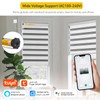 Smart Tuya WiFi Blinds Motor, AC100-240V Plug-in for 1.5"/38mm Shade