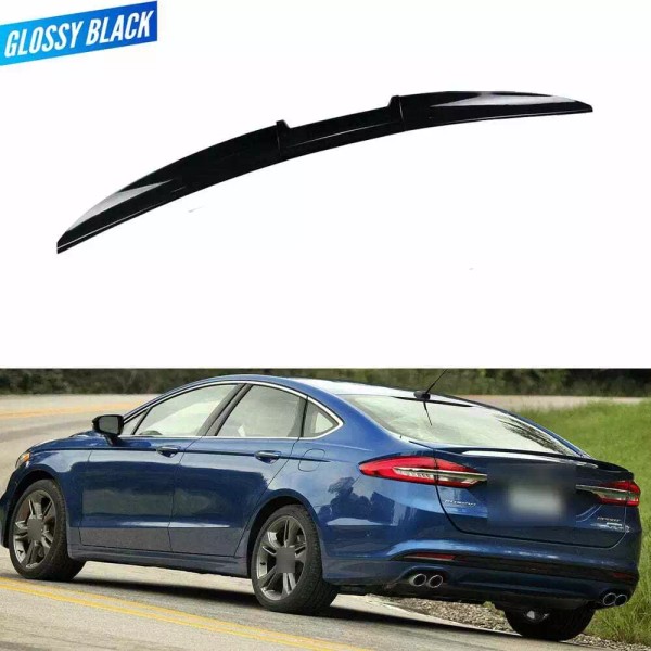 Unbranded Fit For Ford Fusion Mondeo 2013-2020 Black Rear Trunk