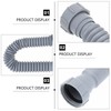 Drainage Pipe Sink Drain Connection Hose Double-Head Extension Fitting for