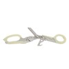 Emergency Response Shears Stainless Steel Luminous Multifunctional Foldable Scissors Pliers