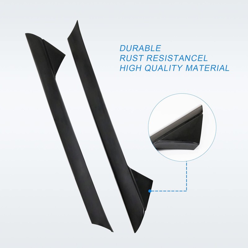 CARMOCAR A-Pillar Front Molding Windshield Outer Trim Replacement for 2011-2019