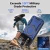 QWYJ YD Funda for Honor X8B Case Uso Rudo Protector