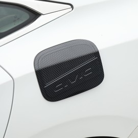 YINGTUU for Honda Civic 10th Gen 2016-2021 Accessories Sport Auto Fuel Tank Cover Trim Oil Gas Door Cap Door Handle Side Car Exterior Decoration Sticker Carbon Fiber
