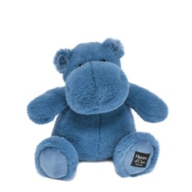 Carletto Histoire d'Ours HO3109 Peluche Hippopotame Hippo Hippo Blue 25 cm