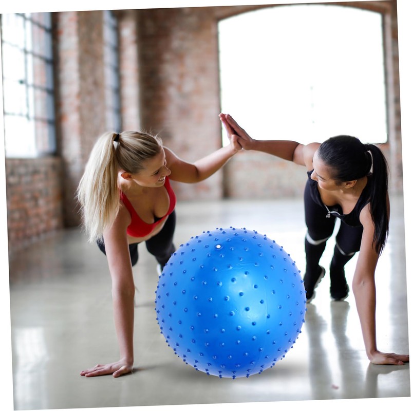 SUPVOX Multi Use Spiky Yoga Ball Exercise and for Pregnant