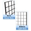 NeeSeeYee Commercial Grade Gridwall Panels – Heavy Duty Grid Panel