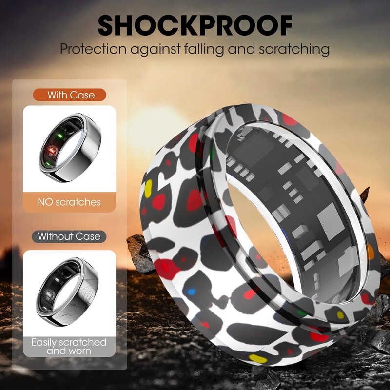 FitTurn [1 Pcs] Silicone Ring Cover for OuraRing Gen3/ULTRAHUMAN Ring