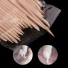 Ninguna Palitos De Naranjo Para Uñas 100 Piezas Manicure Pedicure