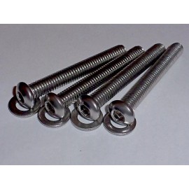 RT Bolts Corvette LS2 LS3 LS7 Throttle Body Bolts Screws • No Rust Stainless • ButtonHead