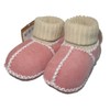 Lambskin Sock Booties - Rose/Pink - Medium